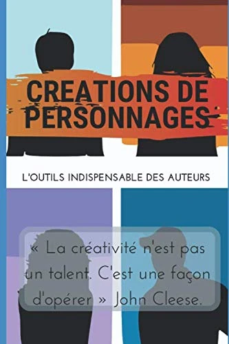 CARNETS DE 120 FICHES DE PERSONNAGES: Carnets de 120 fiches de création de personnages pour auteurs de romans et livres