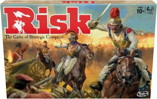 Risk, Jeu de Société Stratégique et Immersif, Jeu de Plateau de Conquête avec Missions et Armées, Version Française pour Enfants dès 10 Ans, Filles, Garçons et Adultes