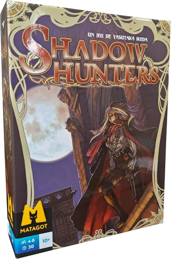 Matagot Shadow Hunters Jeu à rôles cachés - Jeu d'ambiance - Personnages surnaturels - Jeu de stratégie- de 4 à 8 Joueurs dès 10 Ans