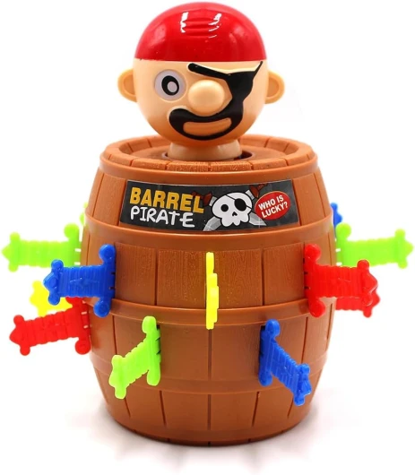 Chausa Pic Pirate Jeu de Societe 4 Ans Jeux de Société pour Enfants Jeux de Société Pop Up Pirate Jouet pour Noël,Jouet Enfant 4 Ans,Jeu Rigolo pour Groupes,Cadeau Anniversaire Idéal,Jeux 4 Ans+