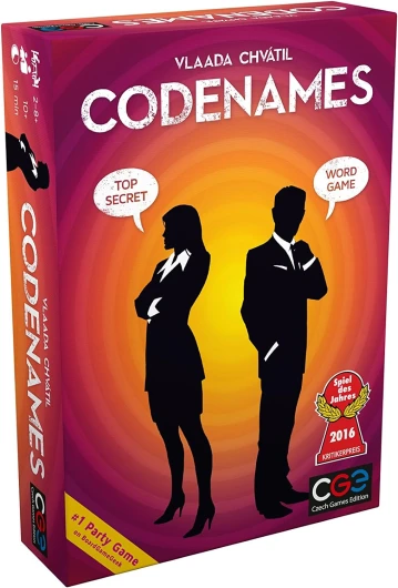 Codenames - Jeu de Cartes - Version Anglaise