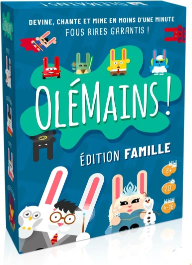 ! Edition Famille - Jeu de société Familial et de soirée - Fous rires garantis pour toute la Famille, Adultes & Ados, Enfants & Amis, Dessiné en France Fabriqué en Europe 100% papier recyclé